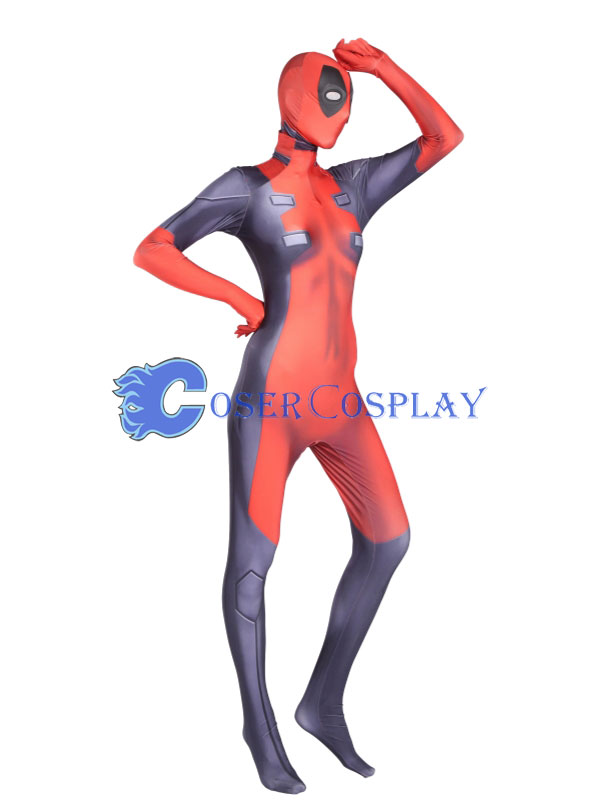 2018 Deadpool 2 Sexy Superheroine Halloween Costume